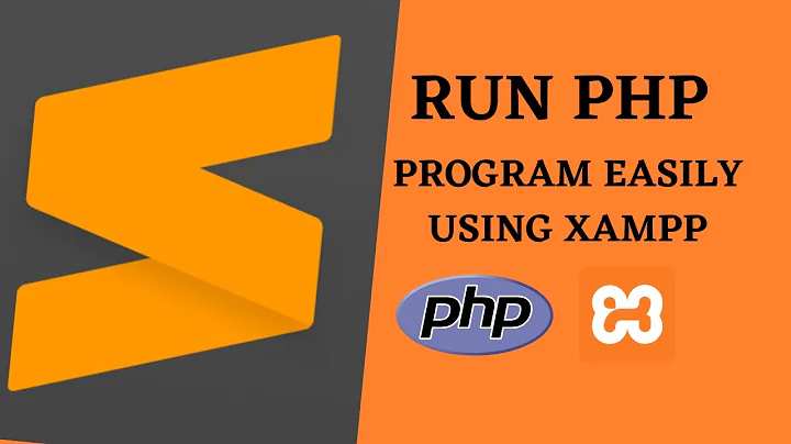 100% Easily Run PHP Program with XAMPP server || Using Sublime Text Editor ||