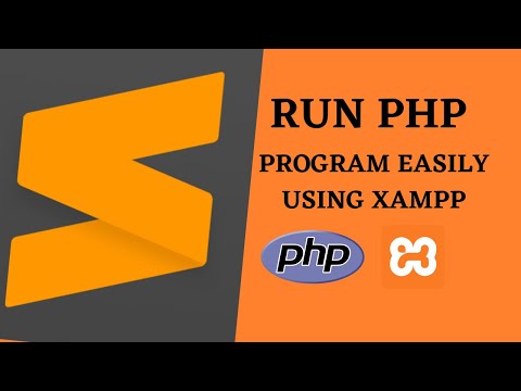 ვიდეო: როგორ გავუშვა PHP პროგრამა Sublime Text-ში?