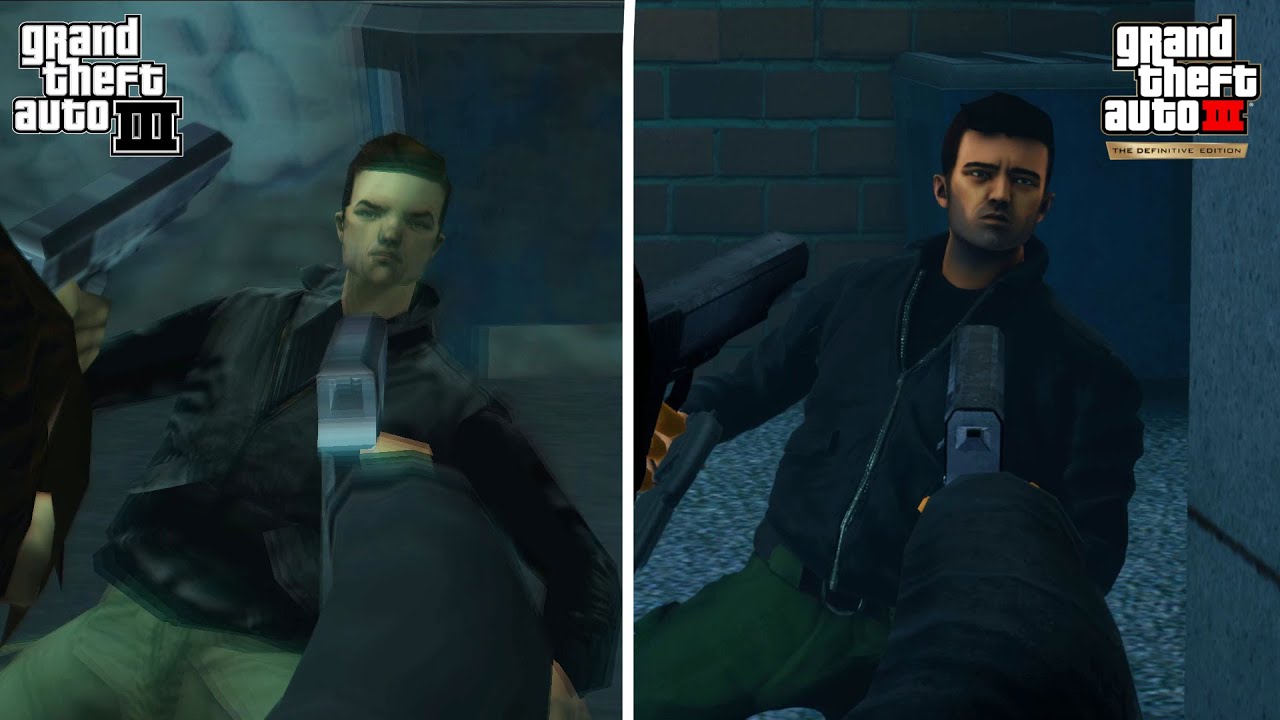 GTA 3 vs GTA 3 Definitive Edition