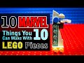 10 Marvel Avengers Things You Can Make With 10 Lego Pieces