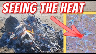 The Shimmering Secret of Fire - refraction reveals the unseen