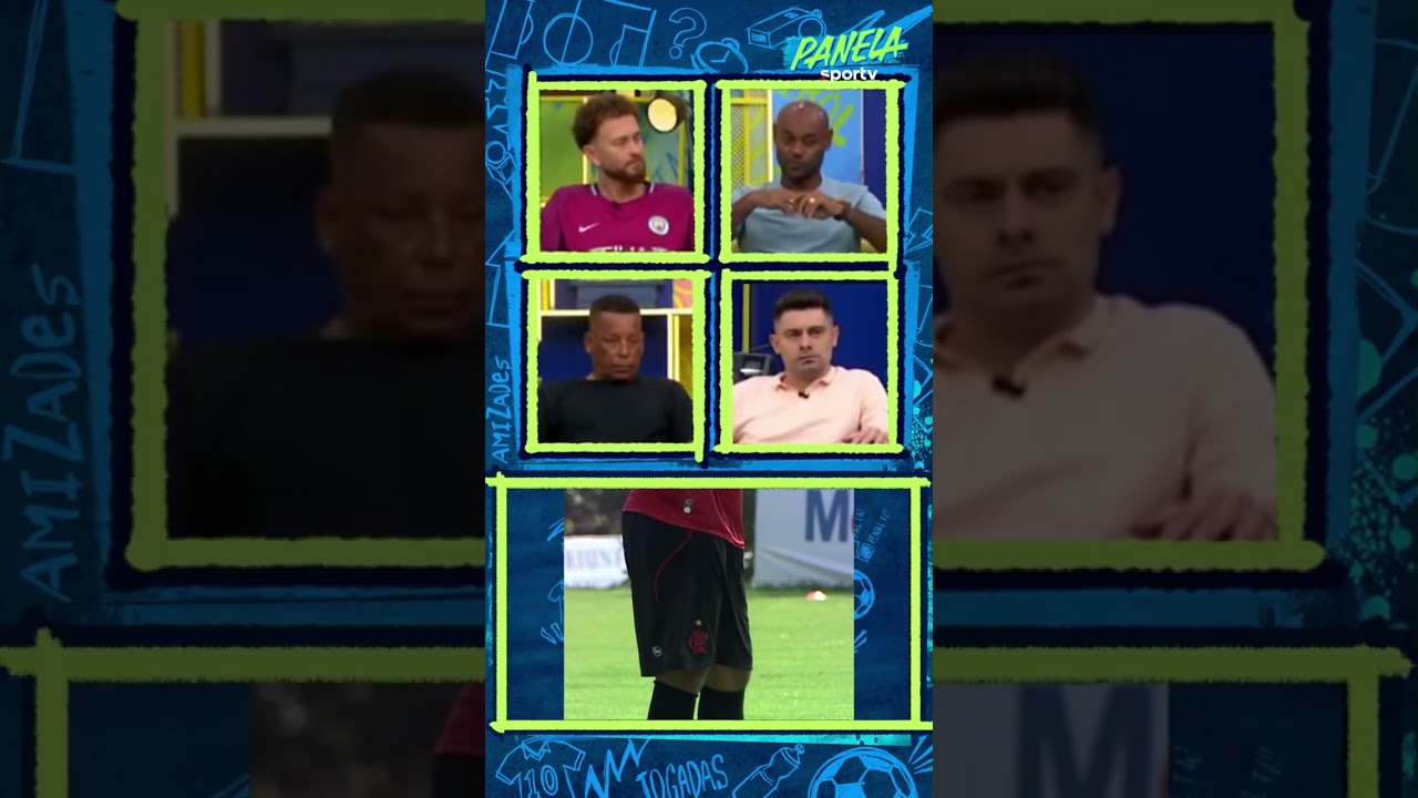 BRILHARAM NO FLAMENGO: QUEM LEMBRA DA DUPLA VAGNER LOVE E ADRIANO IMPERADOR??? | #shorts | PANELA