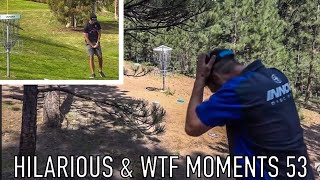 HILARIOUS AND WTF MOMENTS IN DISC GOLF COVERAGE - PART 53