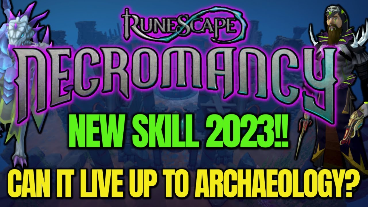 RuneScape - Necromancy, RuneScape's first stand-alone combat style, is  launching TOMORROW! 🤯🤯🤯 🎶 To calm all that new-skill excitement and get  you in the zone, here's some Necromancy Lofi beats from the