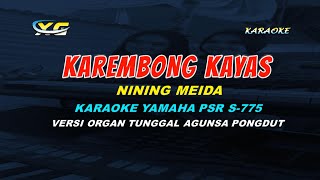 Karembong kayas || versi pongdut sunda KARAOKE (YAMAHA PSR - S 775)