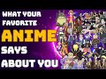 What 100 of your favorite anime say about you