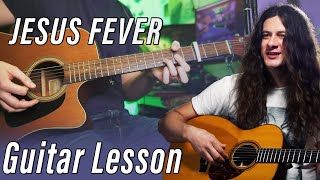 Kurt Vile: Jesus Fever Guitar Lesson (Chords on screen)