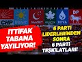 İttifak Tabana Yayılıyor! 6 Parti Liderlerinden Sonra 6 Parti Teşkilatları! | KRT Haber