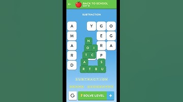 Wordbrain 2 Back To School Event August 30 2021  Wordbrain 2 Back To School Event Day 10