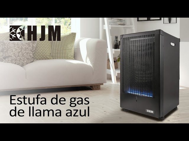 HJM Video estufa de gas de LLAMA AZUL 4200 W 
