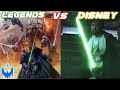 Legends Star Wars VS The Disney Sequel Trilogy - A Contrast!