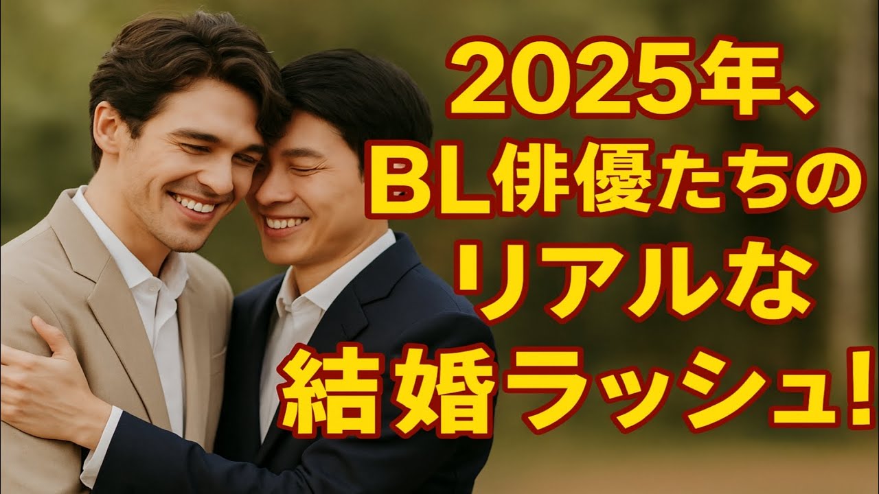 2025年のBL俳優トップ10の実生活の美しいカップル || BL俳優の結婚 #blactor
