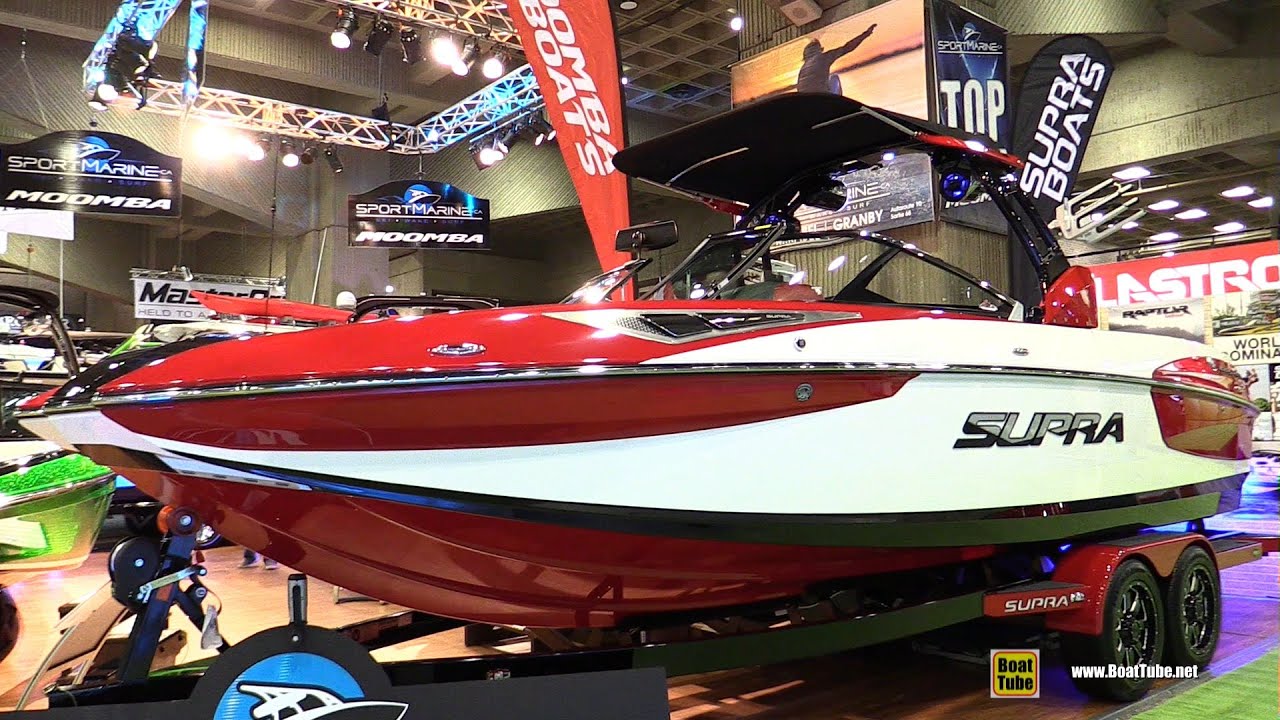 2015 Supra SE 450 Wake Boat - Walkaround - 2015 Montreal Boat Show
