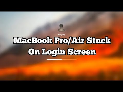 MacBook Pro/Air Stuck on Login Screen macOS Monterey (Fixed)