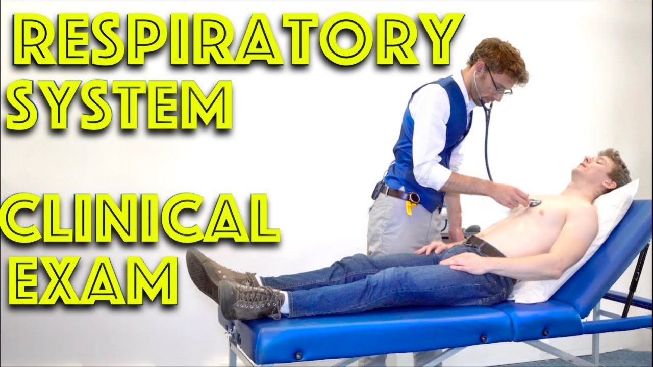 ⁣Respiratory Clinical Examination Demonstration - Clinical Skills OSCE Revision - Dr Gill