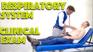 Respiratory Clinical Examination Demonstration  Clinical Skills OSCE Revision  Dr Gill