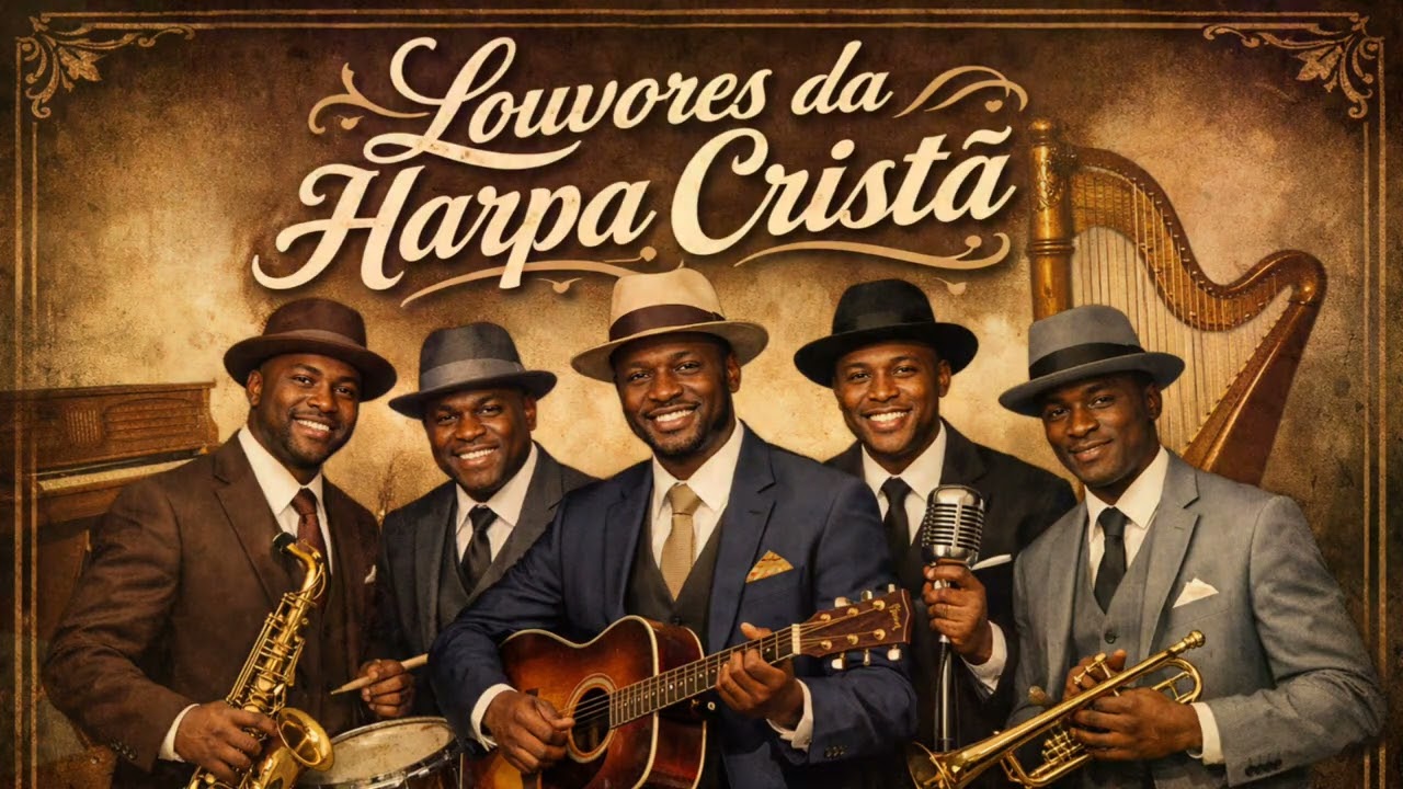 Hinos da Harpa Cristã em Groove 🔥 Louvores que Tocam a Alma e Fazem Sentir a Presença de Deus