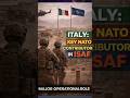NATO - Italy west and sustained presence
