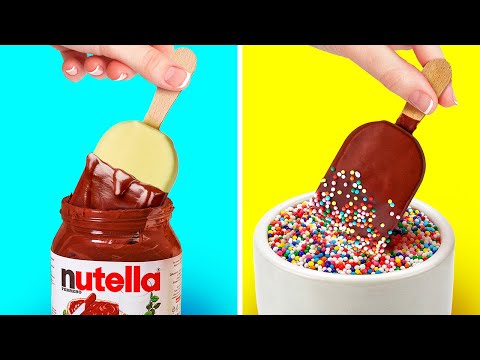 39-yummy-summer-desserts-under-5-minute-||-sweet-recipes,-chocolate-decor-and-food-life-hacks