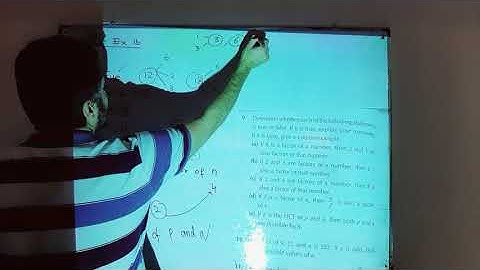 D1 Math Ex 1b Q9 Q10 Lcm Hcf Factors