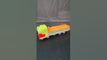 Satisfying DIy Lego Big Truck/ ASMR building block #buildingblocks #shortvideo#shorts #shortsfeed