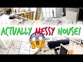 ACTUALLY MESSY HOUSE CLEANING MOTIVATION! EXTREME CLEAN WITH ME! BEFORE & AFTER TIME LAPSE! SAHM