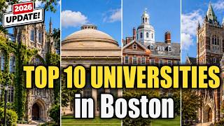 TOP 10 Universities in Boston 2026 Acceptance Rates Revealed Best Colleges in Massachusetts