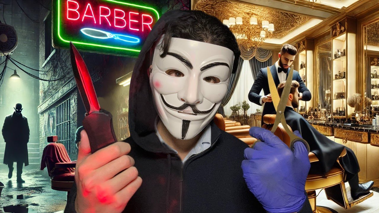 ASMR Peluquería de 1$ VS 1,000,000$