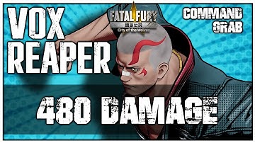 【Fatal Fury: CotW β】Vox Reaper - 480 damage Rev command grab combo