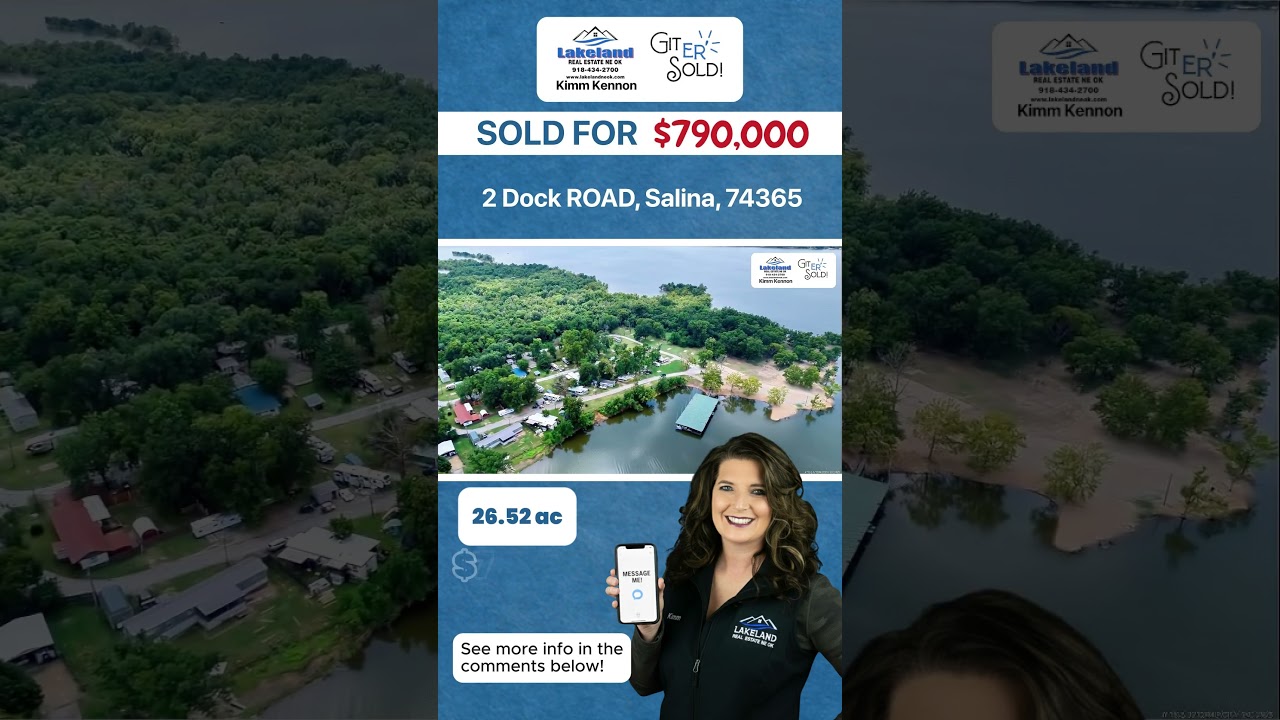 SOLD Dock ROAD, Salina, 743651 | Kimm Kennon