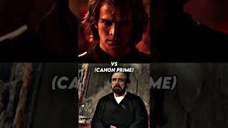 Anakin Skywalker(ROTS) VS Luke Skywalker(All Forms)