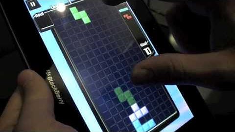 BlackBerry PlayBook Video - Need for Speed, Tetris and More!