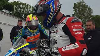 TT Start Line Rush | Bikes Rolling into Action at Isle of Man TT | MANNmotorsports