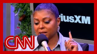 Taraji P. Henson tears up discussing Hollywood pay disparity