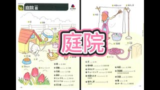 生活情境日语图解（居家日常-34庭院)