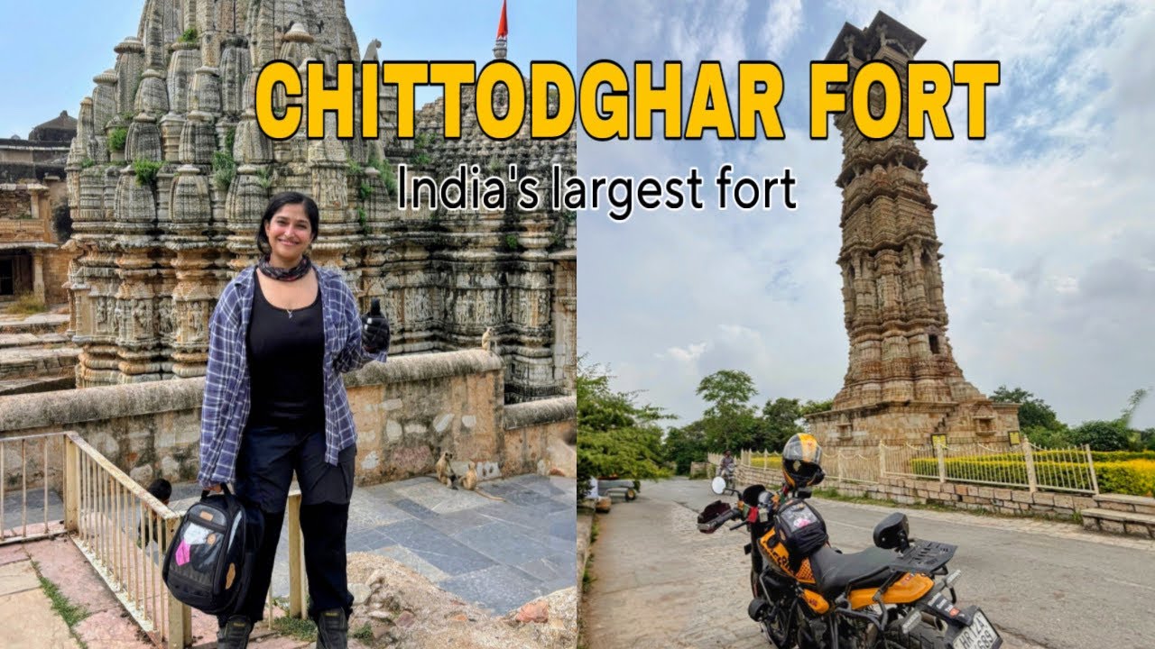 INDIA’S LARGEST FORT |CHITTORGARH FORT 