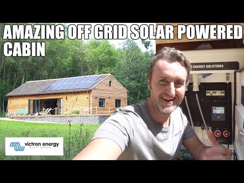amazing-off-grid-solar-powered-cabin-|-powered-by-victron-energy