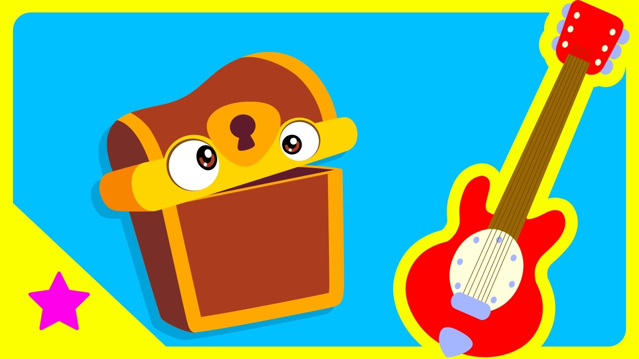 ロッティードッティーチキン　ミニ - おかしな  たからばこ - ギターが五本