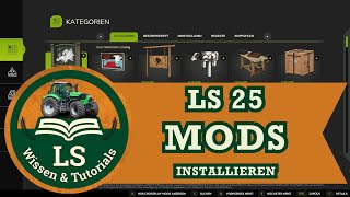LS25 Mods installieren & nutzen – ModHub erklärt (Maps, Fahrzeuge & Gebäude)