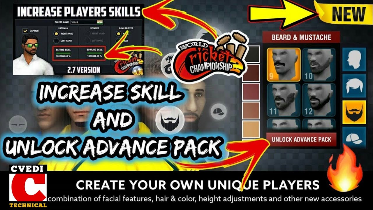 Wcc2 | No Root | How To Unlock All Advance Pack | Mod Advance | Cvedi Tech |