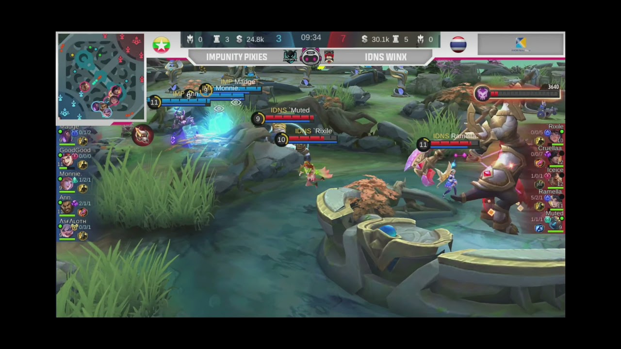 Unipin Sea Ladies Impunity Vs IDNS Match 2