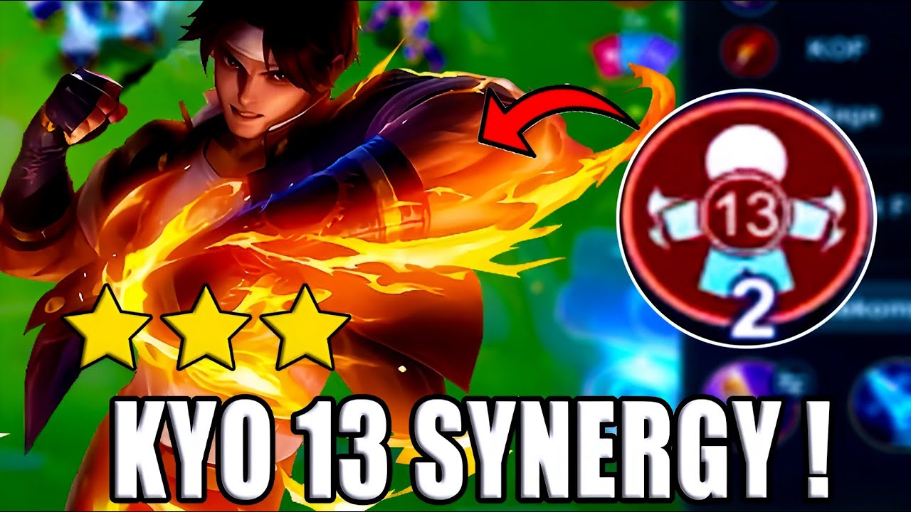 KYO KUSANAGI MODE TERKUAT + COMMANDER ALICE ! MAGIC CHESS GOGO  !