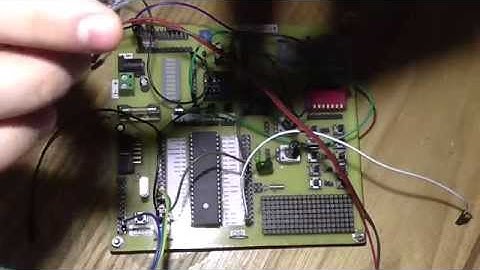 Моя отладочная плата для AVR микроконтроллеров