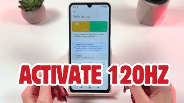 Xiaomi Redmi 14C Guide - Switching to 120 Hz Screen Refresh for Smoother Performance