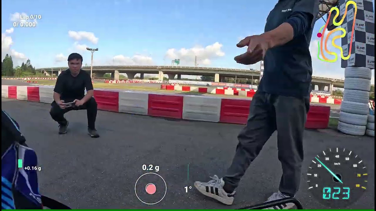 永安卡丁賽車場(賽道D) Super TB 390 第六節散飛 (下午全乾地光頭胎) 01 DEC 2025_Jason (當天最後體驗)