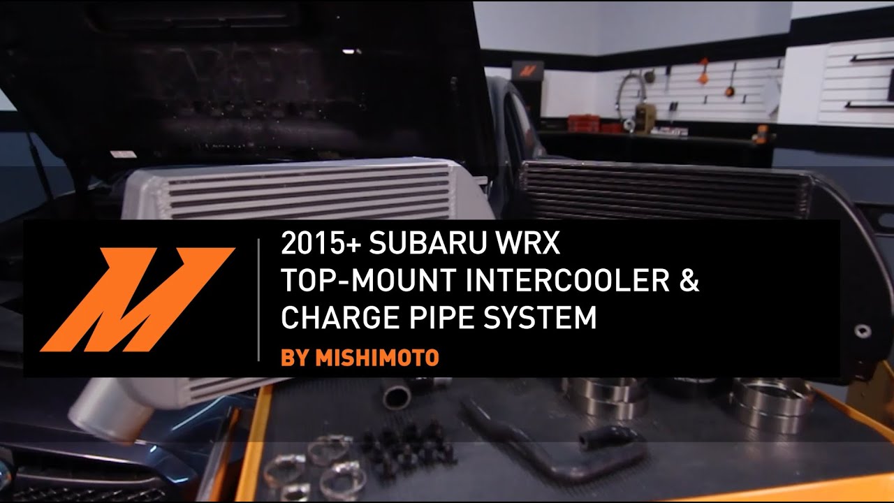 Performance TopMount Intercooler and Charge Pipe System, for the WRX 2015+ Features and