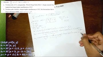 Metode Numerik - PDB - Runge Kutta - Beserta Contohnya (1)