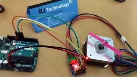 Arduino Uno 로 L9110S 듀얼모터 드라이버를 사용해 스테핑모터 구동시키기 (정회전)