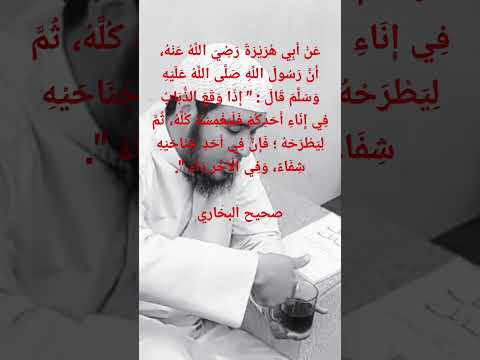 ماذا تصنع لو وقع الذباب في إنائك الحديث له أكثر من صيغة الشيخ أحمد بن حسن آل ط لبة