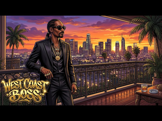 West Coast Boss 💼 Snoop Dogg, Dr. Dre, 2Pac – G-Funk 90s Cover